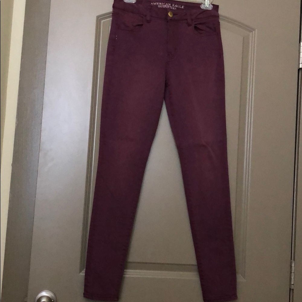 Hi-rise jegging